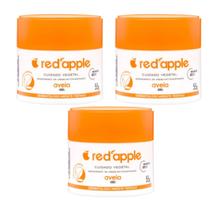 Kit 3 Desodorante Em Creme Aveia 55G - Red Apple Kit 3 Desodorante Em Creme Aveia 55G - Red Apple