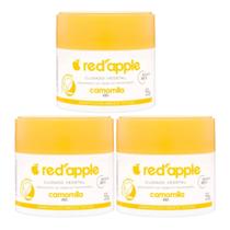 Kit 3 Desodorante Em Creme Camomila 55G - Red Apple Kit 3 Desodorante Em Creme Camomila 55G - Red Apple
