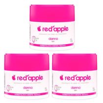 Kit 3 Desodorante Em Creme Donna 55G - Red Apple Kit 3 Desodorante Em Creme Donna 55G - Red Apple