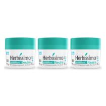 Kit 3 Desodorante em Creme Herbissimo Neutro 55g