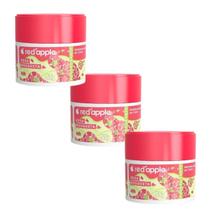 Kit 3 Desodorante Em Creme Rosa Mosqueta 55G - Red Apple Kit 3 Desodorante Em Creme Rosa Mosqueta 55G - Red Apple