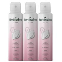 Kit 3 Desodorante Herbíssimo Care Hibisco 150ml - Dana