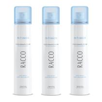 Kit 3 Desodorante intimo Feminino Racco 100ml Ação Prolongada Kit 3 Desodorante intimo Feminino Racco 100ml Ação Prolongada