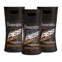 Kit 3 Desodorante Para Pés Doutorzinho Hidratante Anti Cheiro Men