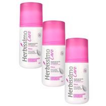 Kit 3 Desodorante Roll-On Hibísco Herbíssimo 50Ml - Dana Kit 3 Desodorante Roll-On Hibísco Herbíssimo 50Ml - Dana