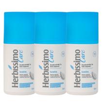 Kit 3 Desodorante Roll-On Sensitive Herbíssimo 50Ml - Dana