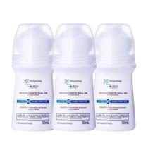 KIT 3 Desodorante Roll-On Uso Diário Alergoshop 50ml