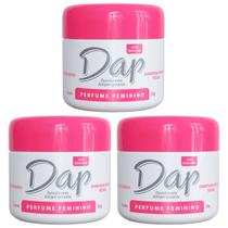 Kit 3 Desodorante S/Perfume/Suave/Masculino/Feminino DAP 55g
