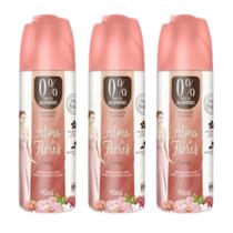 Kit 3 Desodorante Spray Alma de Flores Rosé 90ml