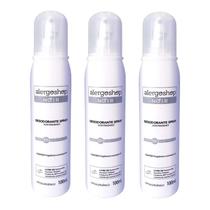 KIT 3 Desodorante Spray Masculino Noir Hipoalergênico Alergoshop 100ml KIT 3 Desodorante Spray Masculino Noir Hipoalergênico Alergoshop 100ml