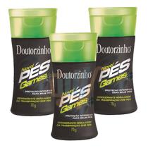 Kit 3 Desodorante Teen Games Anti Cheiro Para Pés Doutorzinho Hidratante