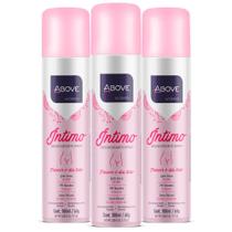 Kit 3 Desodorantes Intimo Above 100ml