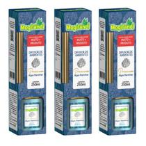Kit 3 Difusor de Ambientes Mogilândi Algas Marinhas 250ml Kit 3 Difusor de Ambientes Mogilândi Algas Marinhas 250ml