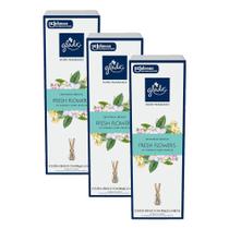 Kit 3 Difusor de Aromas Fresh Flowers Glade Home Fragrance 100ml cada Kit 3 Difusor de Aromas Fresh Flowers Glade Home Fragrance 100ml cada