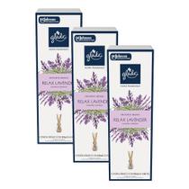 Kit 3 Difusor de Aromas Relax Lavender Glade Home Fragrance 100ml cada Kit 3 Difusor de Aromas Relax Lavender Glade Home Fragrance 100ml cada