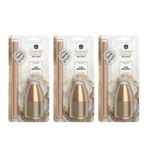Kit 3 Difusores de Aromas Chá branco 100ml Secar Kit 3 Difusores de Aromas Chá branco 100ml Secar