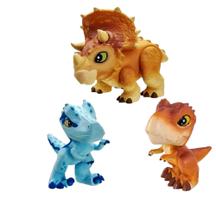 Kit 3 Dinos baby - 25 cm - Pronta entrega