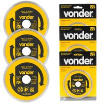 Kit 3 Disco de Corte Diamantado 110x20mm V1 Vonder
