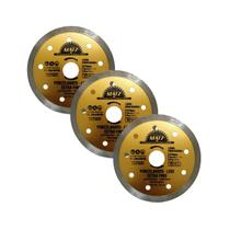 Kit 3 Disco Diamantado Porcelanato Extra Fino 110x20mm Matz Kit 3 Disco Diamantado Porcelanato Extra Fino 110x20mm Matz