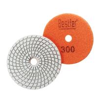 Kit 3 Disco Lixa Diamantada Brilho D'agua 4 Pol Grão 300 Kit 3 Disco Lixa Diamantada Brilho D'agua 4 Pol Grão 300