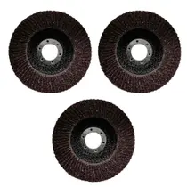Kit 3 Disco Lixa Flap Grão 60 Mister