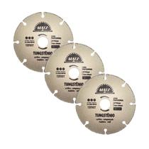 Kit 3 Disco Segmentado Tungstênio P/ Madeira 110x20mm Matz