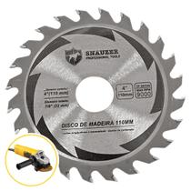 Kit 3 Discos De Madeira Serra Circular Para Esmerilhadeira 24 Dentes 110mm Kit 3 Discos De Madeira Serra Circular Para Esmerilhadeira 24 Dentes 110mm