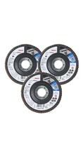 Kit 3 discos flap std for metal x521 115mm grão40 bosch