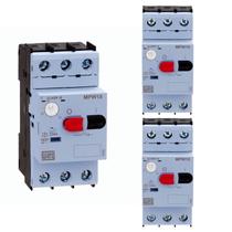 Kit 3 Disjuntor Motor Tripolar WEG MPW18-3-U004, Ajustável 2,54A, 380/440V