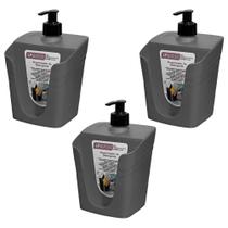 Kit 3 Dispensador Porta Detergente e Esponja 610 ml C/ Bico Dosador Kit 3 Dispensador Porta Detergente e Esponja 610 ml C/ Bico Dosador