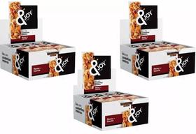 Kit 3 Display De Barra Nuts Agtal &Joy Nozes E Canela 30G - Enova Foods &Joy Agtal