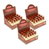 Kit 3 Display Protetor Labial Rollon Manteiga Cacau Própolis