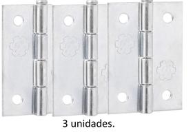 kit 3 DOBRADICA SILVANA 850 ZINCADA 2 *1466* kit 3 DOBRADICA SILVANA 850 ZINCADA 2 *1466*