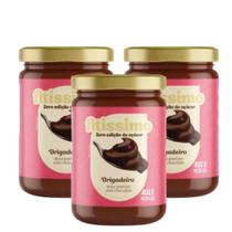 Kit 3 Doce Brigadeiro Fitíssimo Diet 400g Zero Açúcar, Zero Lactose e Sem Glúten Sobremesa Saudável Kit 3 Doce Brigadeiro Fitíssimo Diet 400g Zero Açúcar, Zero Lactose e Sem Glúten Sobremesa Saudável