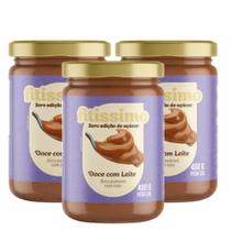Kit 3 Doce Com Leite Fitíssimo Diet 400g Zero Açúcar, Zero Lactose e Sem Glúten Sobremesa Saudável Kit 3 Doce Com Leite Fitíssimo Diet 400g Zero Açúcar, Zero Lactose e Sem Glúten Sobremesa Saudável