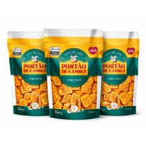 Kit 3 Doce de Leite com Coco PORTÃO DO CAMBUÍ Pouch 200g