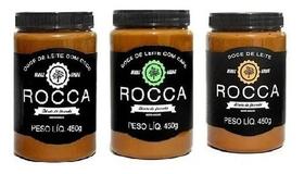 Kit 3 Doce De Leite Rocca 400g Tradicional - Café - Coco