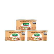 Kit 3 Doce de Leite Viçosa Coco 400g