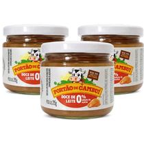 Kit 3 Doce de Leite Zero Açucar PORTÃO DO CAMBUI 215g Kit 3 Doce de Leite Zero Açucar PORTÃO DO CAMBUI 215g