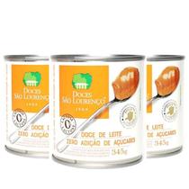 Kit 3 Doce de Leite Zero Lac Zero Açr S LOURENÇO 330g Kit 3 Doce de Leite Zero Lac Zero Açr S LOURENÇO 330g