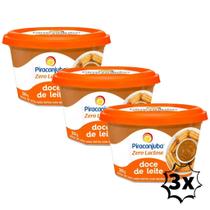 Kit 3 Doce De Leite Zero Lactose Piracanjuba Pote 350g Kit 3 Doce De Leite Zero Lactose Piracanjuba Pote 350g