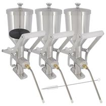 Kit 3 Doceira de Churros 1 Litro com Contrapeso (Recheadeira de Churros) - ATECH INDCOM