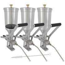 Kit 3 Doceira de Churros 1 Litro com Contrapeso (Recheadeira de Churros) - Atlas Kit 3 Doceira de Churros 1 Litro com Contrapeso (Recheadeira de Churros) - Atlas