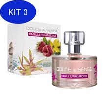 Kit 3 Dolce & Sense Vanille Framboise - Paris Elysees