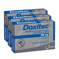 Kit 3 Doxitec 200mg 16 Comprimidos - Syntec