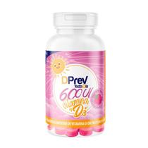 Kit 3 Dprev Kids Todo dia gomas Sabor Franboesa Vitamina D