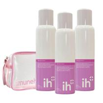 Kit 3 Dry Shampoo A Seco Higieniza AntiOleosidade + Necessaire - Imunehair