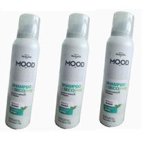 Kit 3 Dry Shampoo A Seco Lavagem Instantânea Mood 150Ml Mh