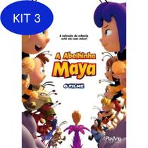 Kit 3 Dvd A Abelhinha Maya - O Filme - Playarte
