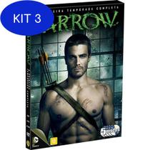 Kit 3 Dvd Arrow - A Primeira Temporada Completa (5 Discos) - Warner